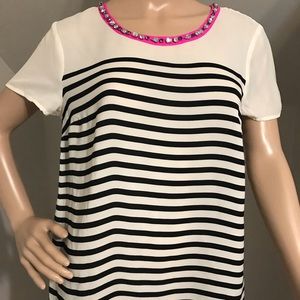 Cute top with rhinestones